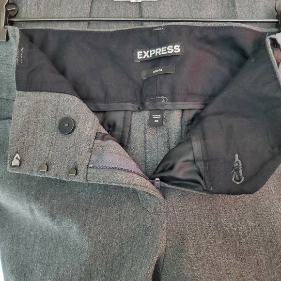 Express Editor Mid Rise Bootcut Pant Size 6R - Picture 3 of 5